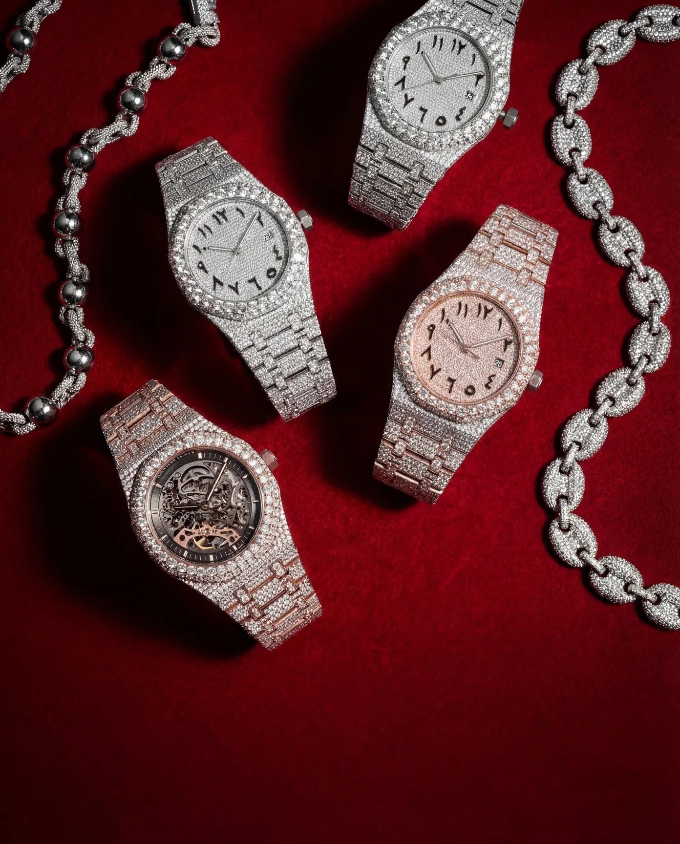 Iced-Out Watch Collection TONGSHOP
