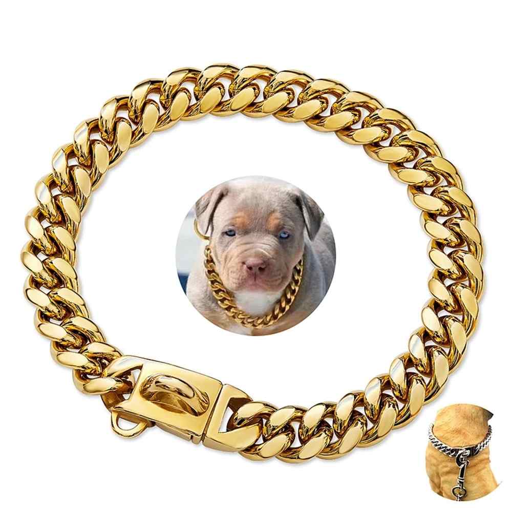 14mm Cuban Chain Dog Collar