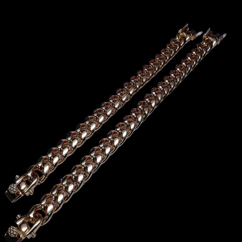Classic Miami Cuban Link Bracelet - 12mm - TONGSHOP / best - selling - bracelet / BestValue