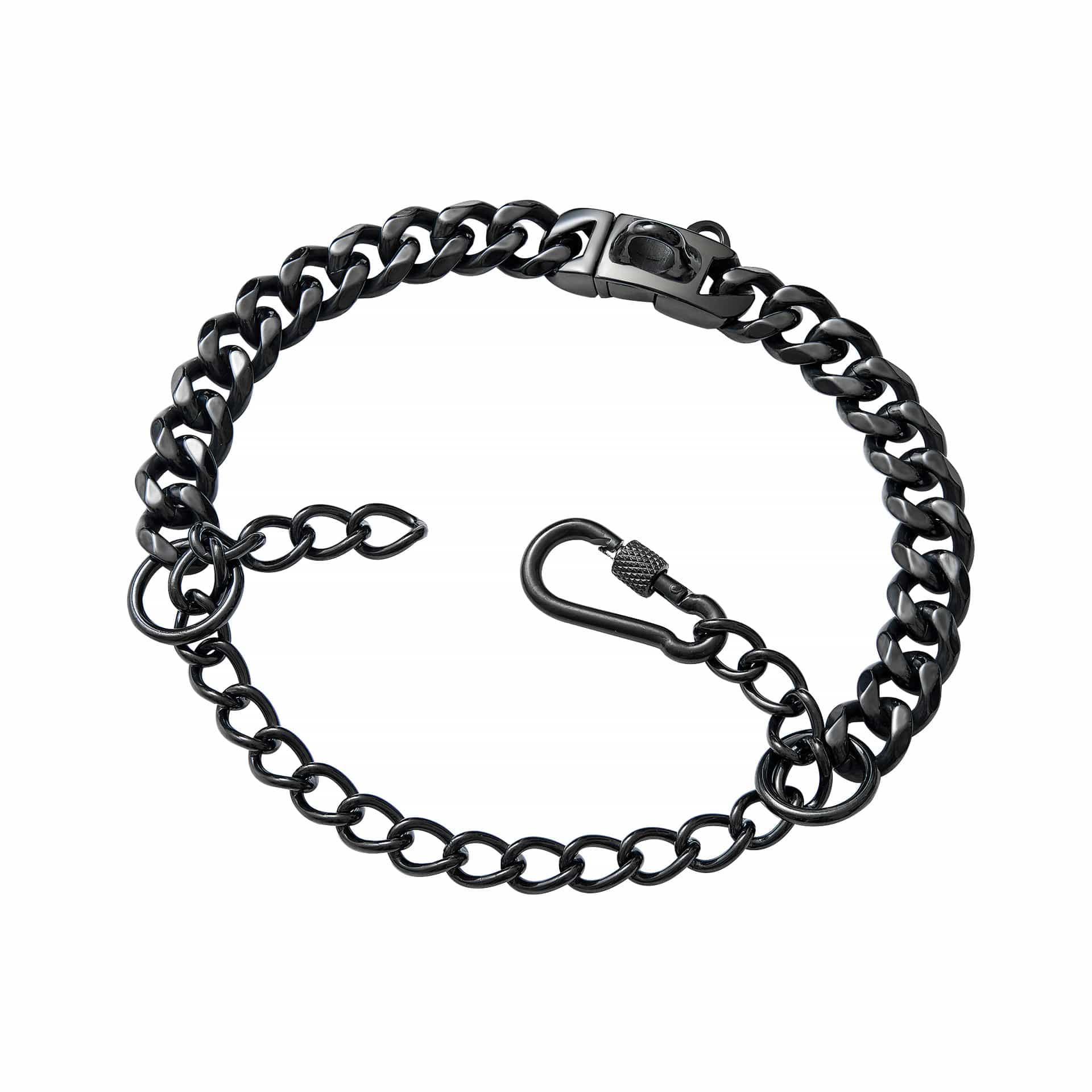 15mm Pet Dog Leash Adjustable Cuban Chain Collar