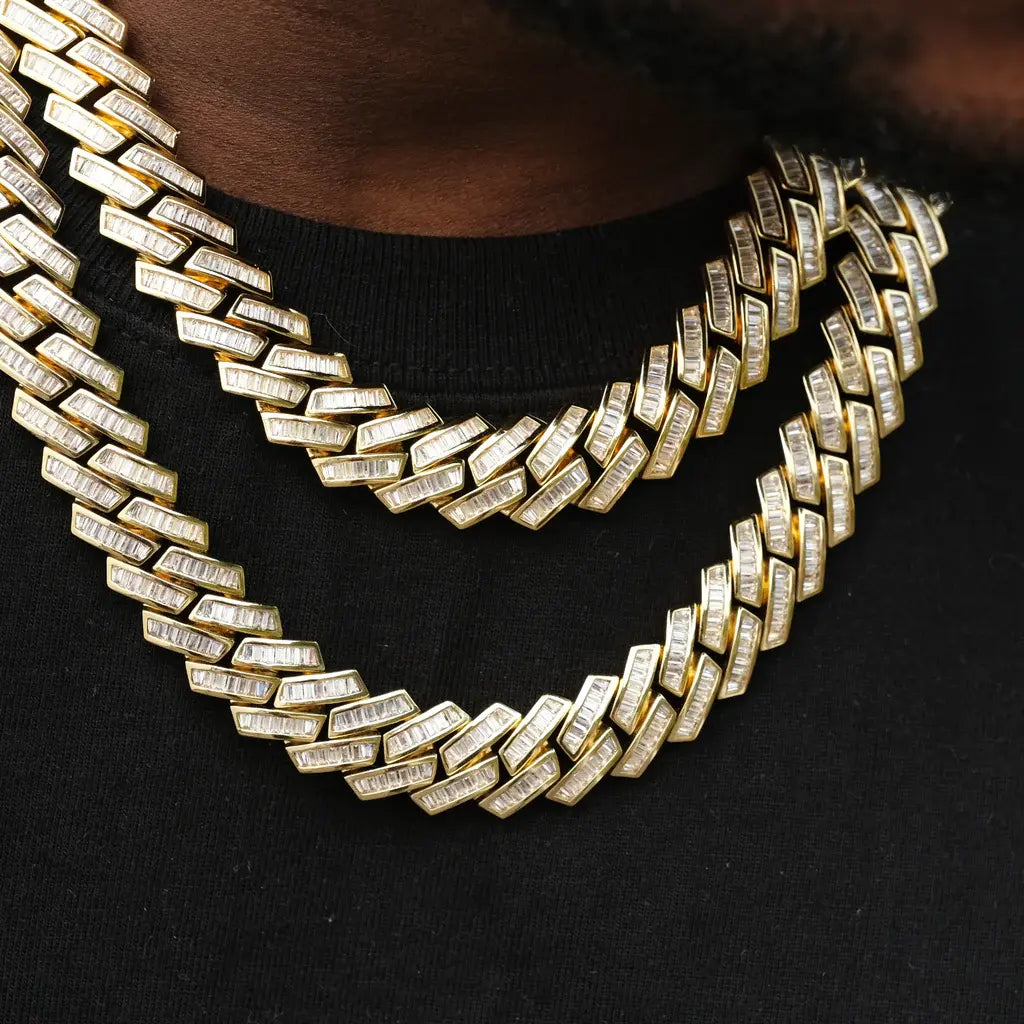 14MM Baguette Kanalo Aro Kuba Koliero