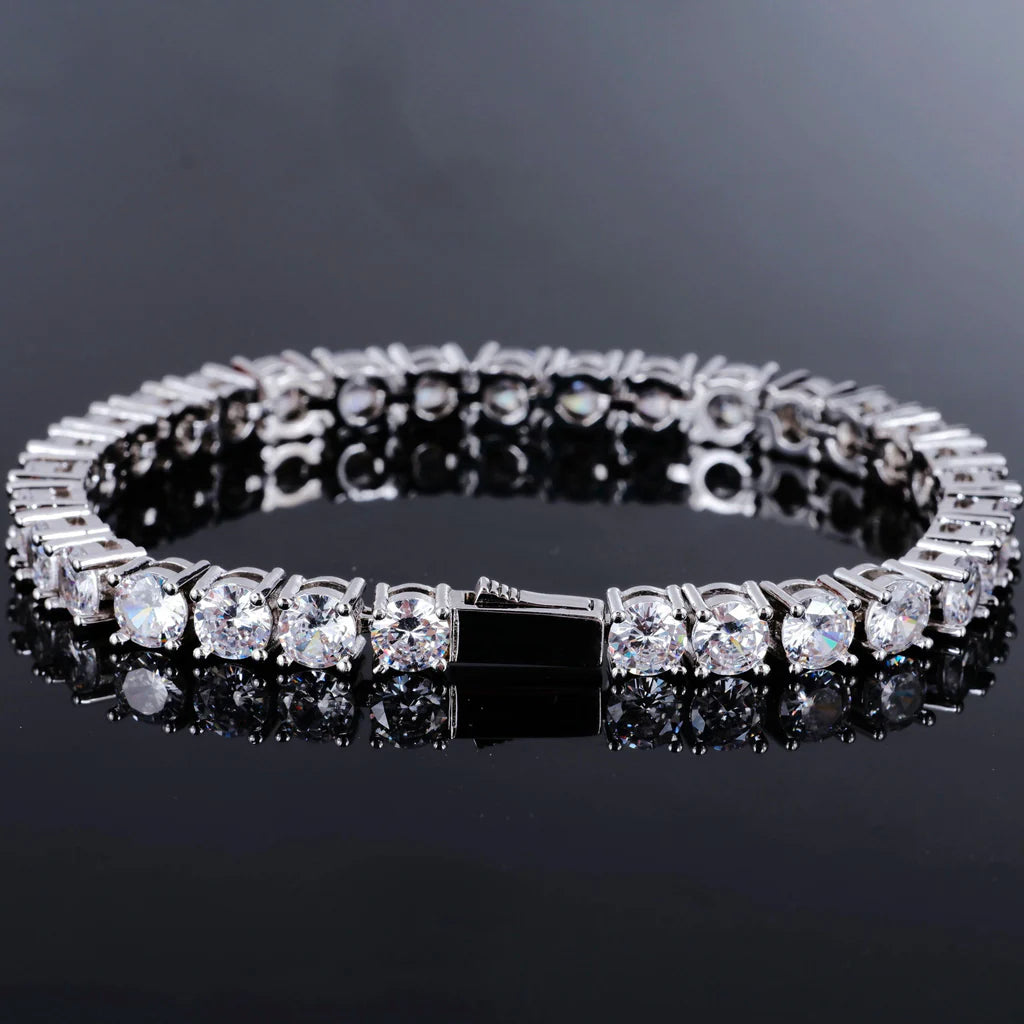 Tennis Bracelet in 18k Gold - 5mm