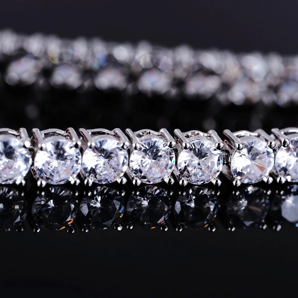 Tennis Bracelet in 18k Gold - 5mm - TONGSHOP / best-selling-bracelet / BestValue