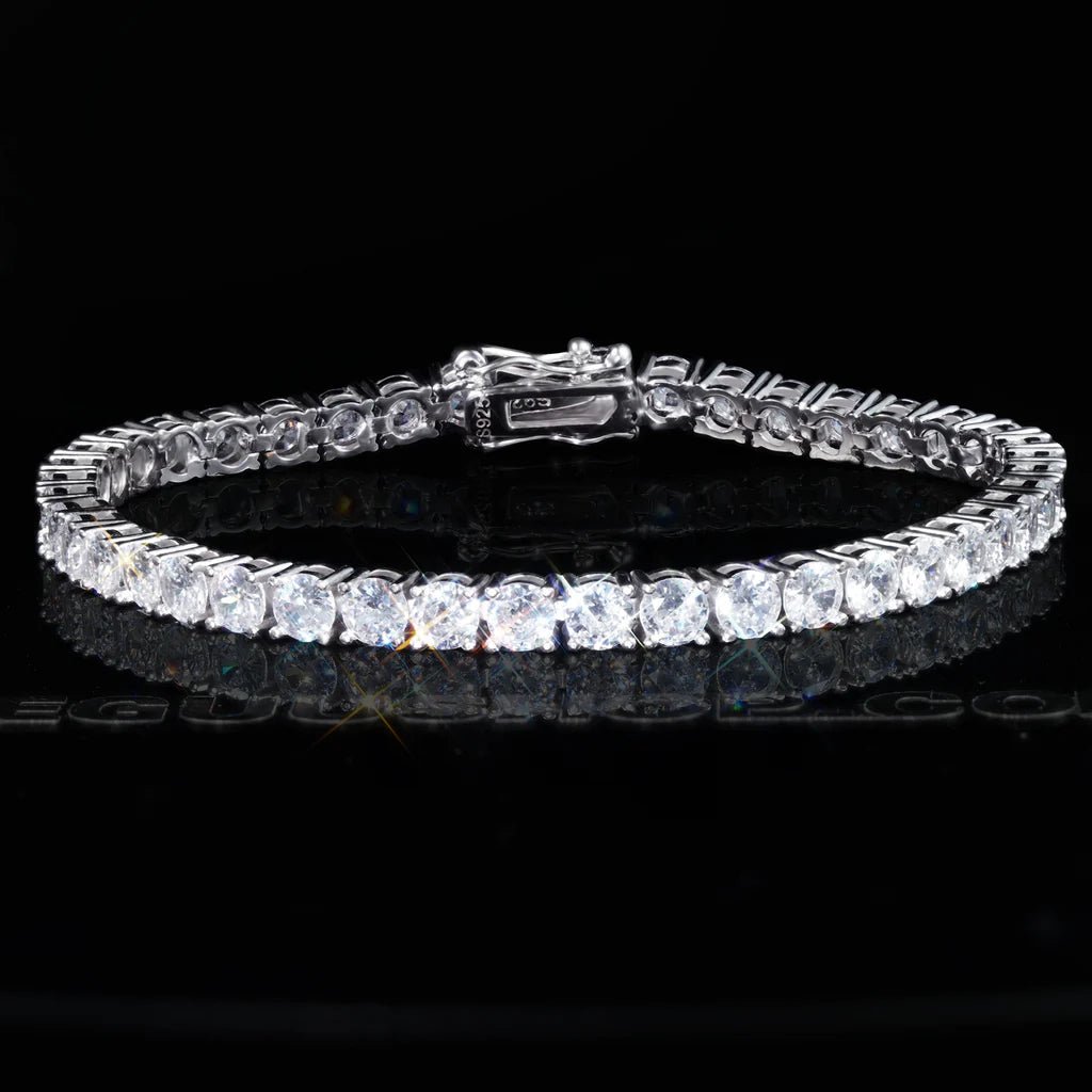 S925 Tennis Bracelet - 4mm - TONGSHOP