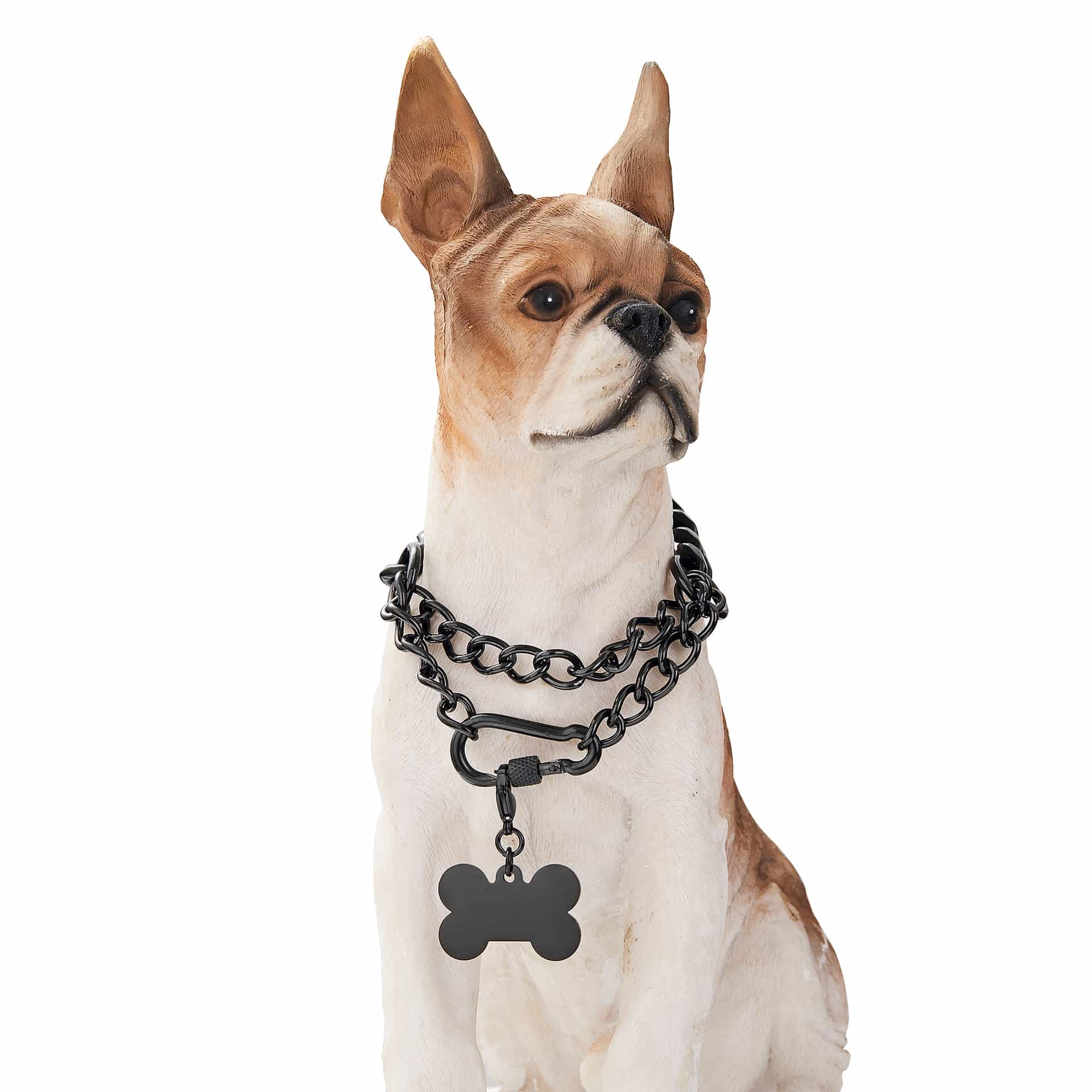 15mm Pet Dog Leash Adjustable Cuban Chain Collar