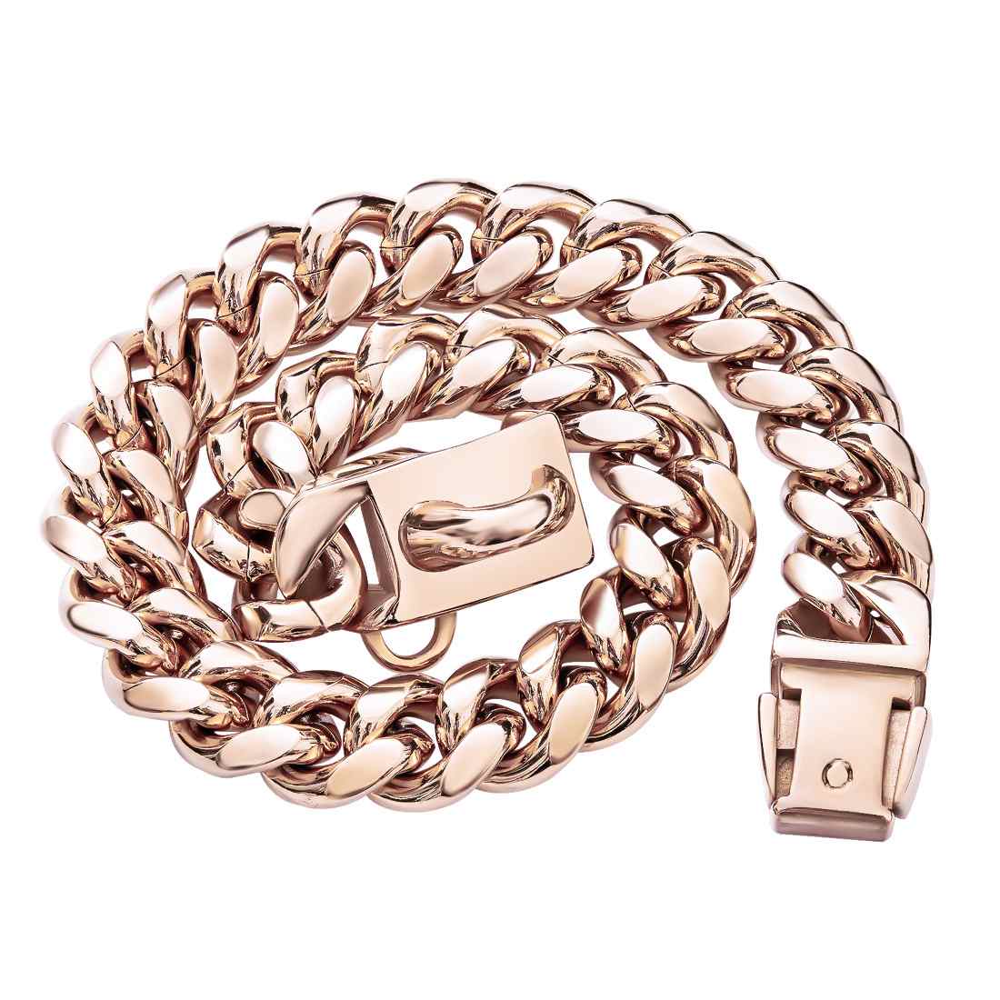 14mm Cuban Chain Dog Collar