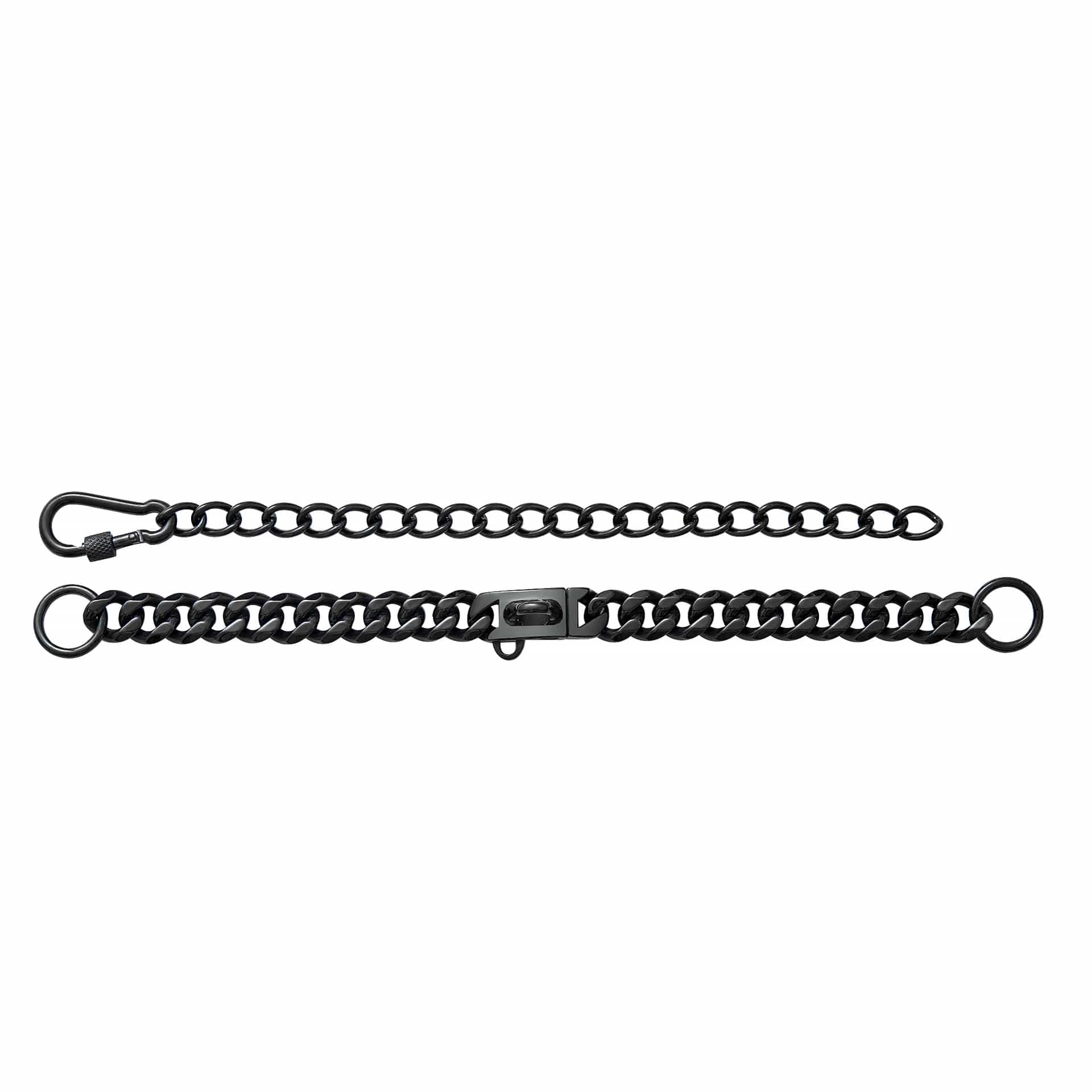 15mm Pet Dog Leash Adjustable Cuban Chain Collar