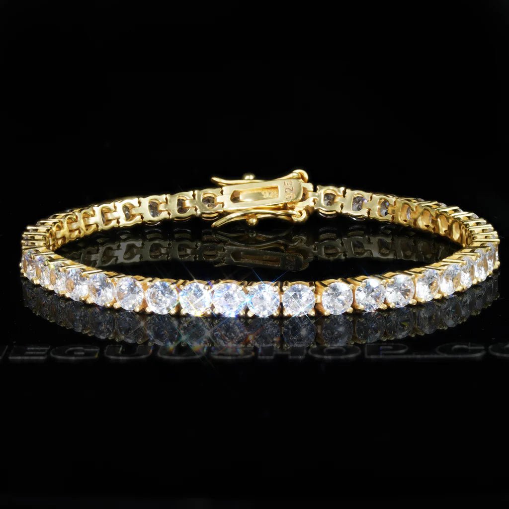 S925 Tennis Bracelet - 4mm - TONGSHOP
