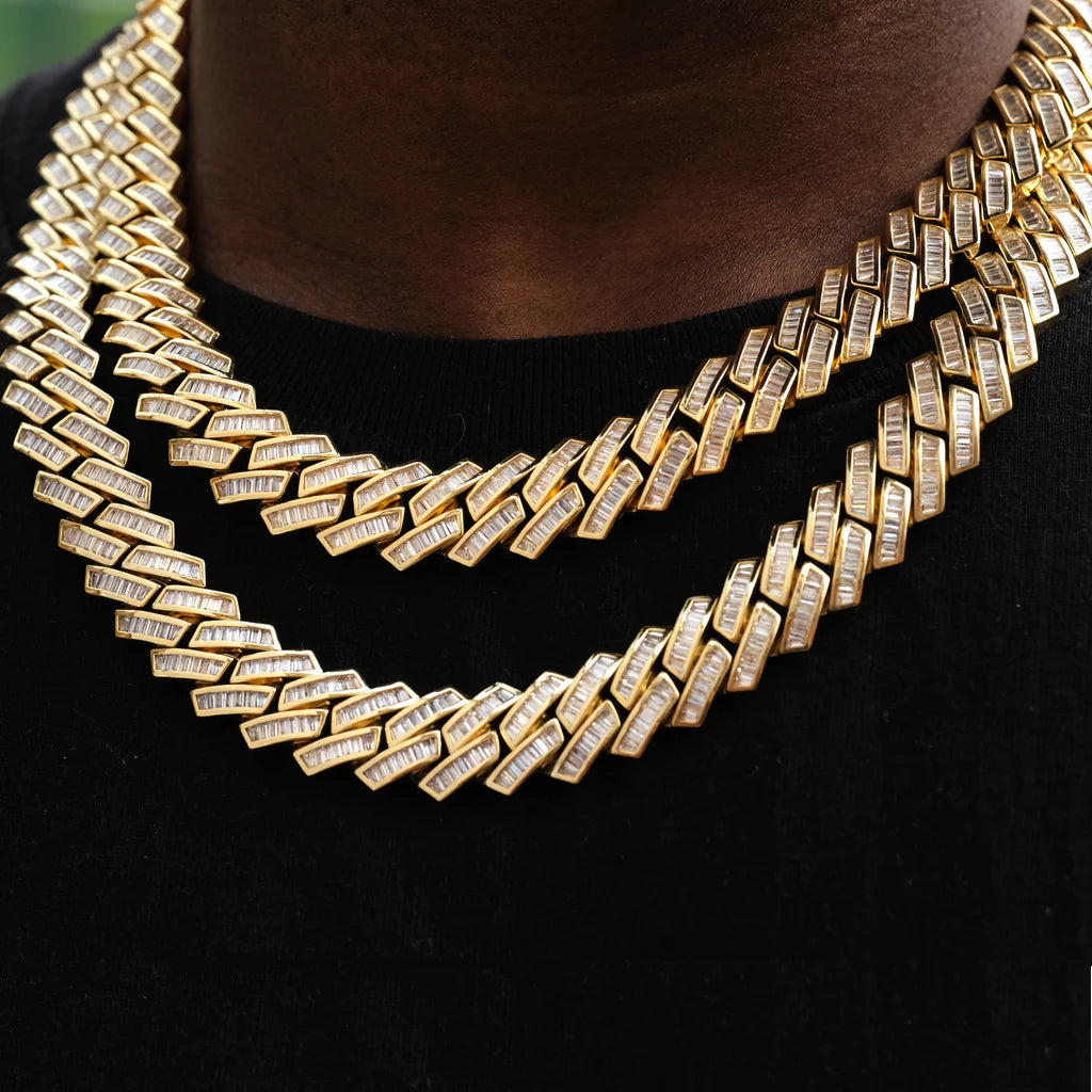 14MM Baguette Kanalo Aro Kuba Koliero