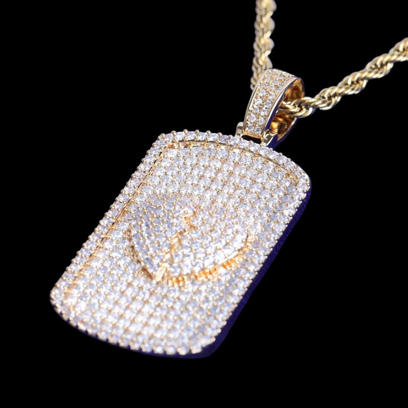 3D Custom Photo Broken Heart Dog Tags