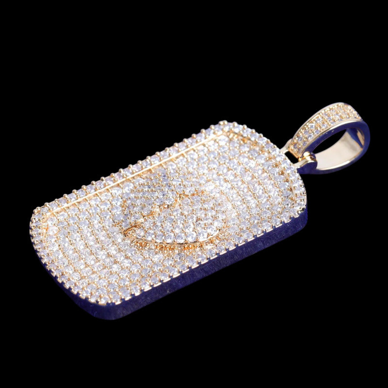 3D Custom Photo Broken Heart Dog Tags