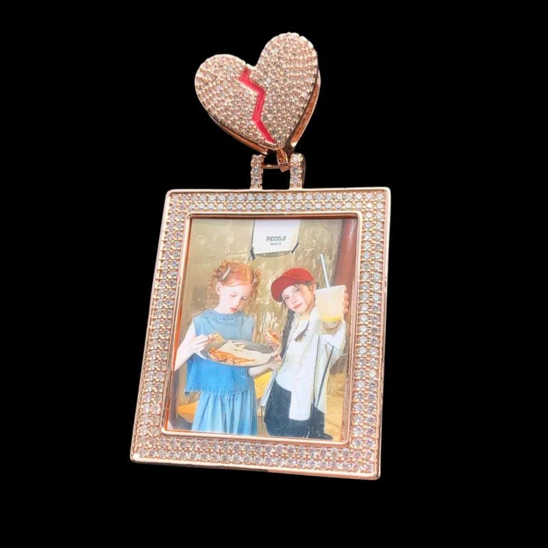 3D Customized Photo Card Pendant - 45mm - TONGSHOP / Length:16 / Length:18