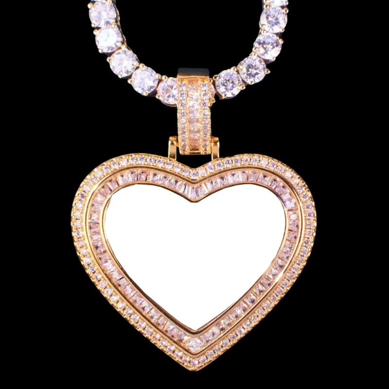 3D Customized Photo Love Pendant -38mm