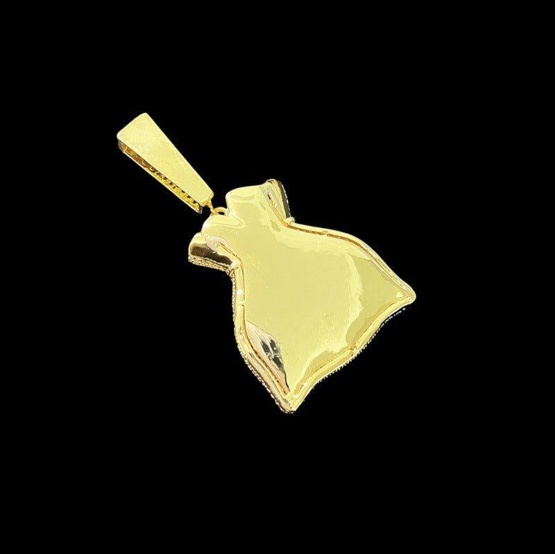 3D Customized Photo Money Bag Pendant - 42mm - TONGSHOP / Length:16 / Length:18