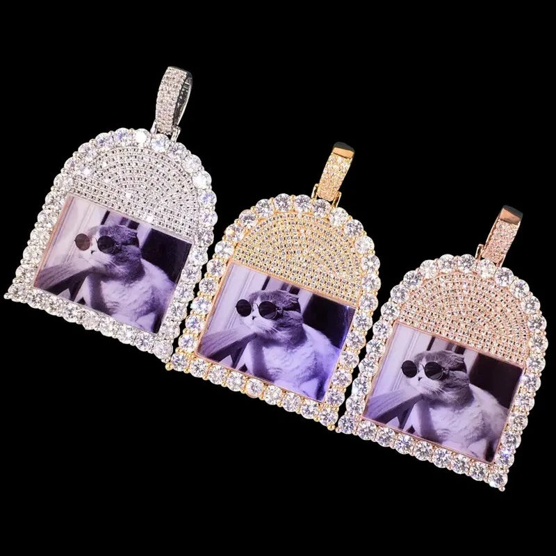 3D Customized Photo Window Pendant - 35mm