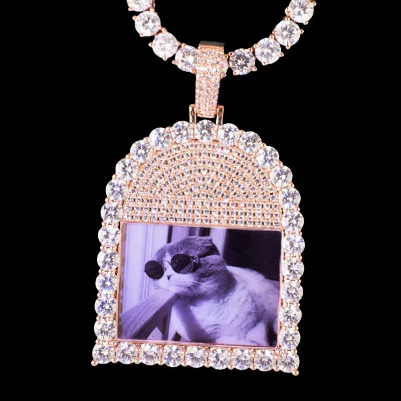 3D Customized Photo Window Pendant - 35mm