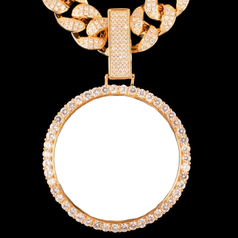 3D Photo Customized Pendant - 70mm - TONGSHOP / Length:16 / Length:18