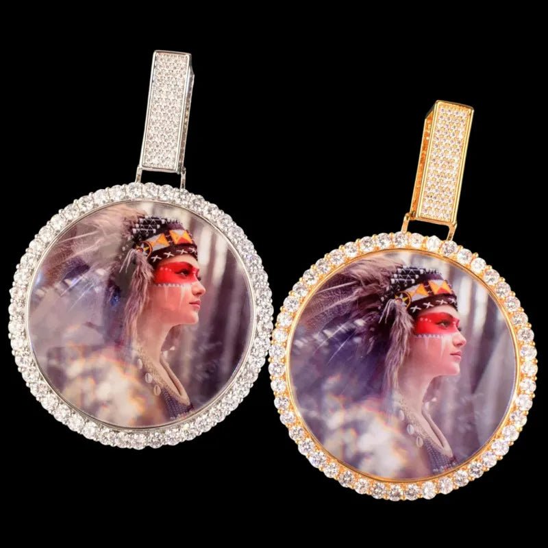 3D Photo Customized Pendant - 70mm - TONGSHOP / Length:16 / Length:18