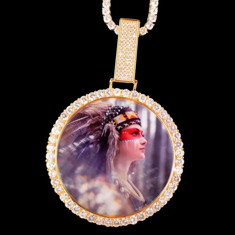 3D Photo Customized Pendant - 70mm