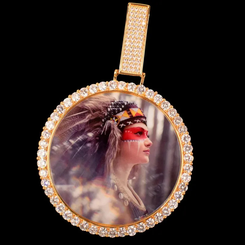 3D Photo Customized Pendant - 70mm