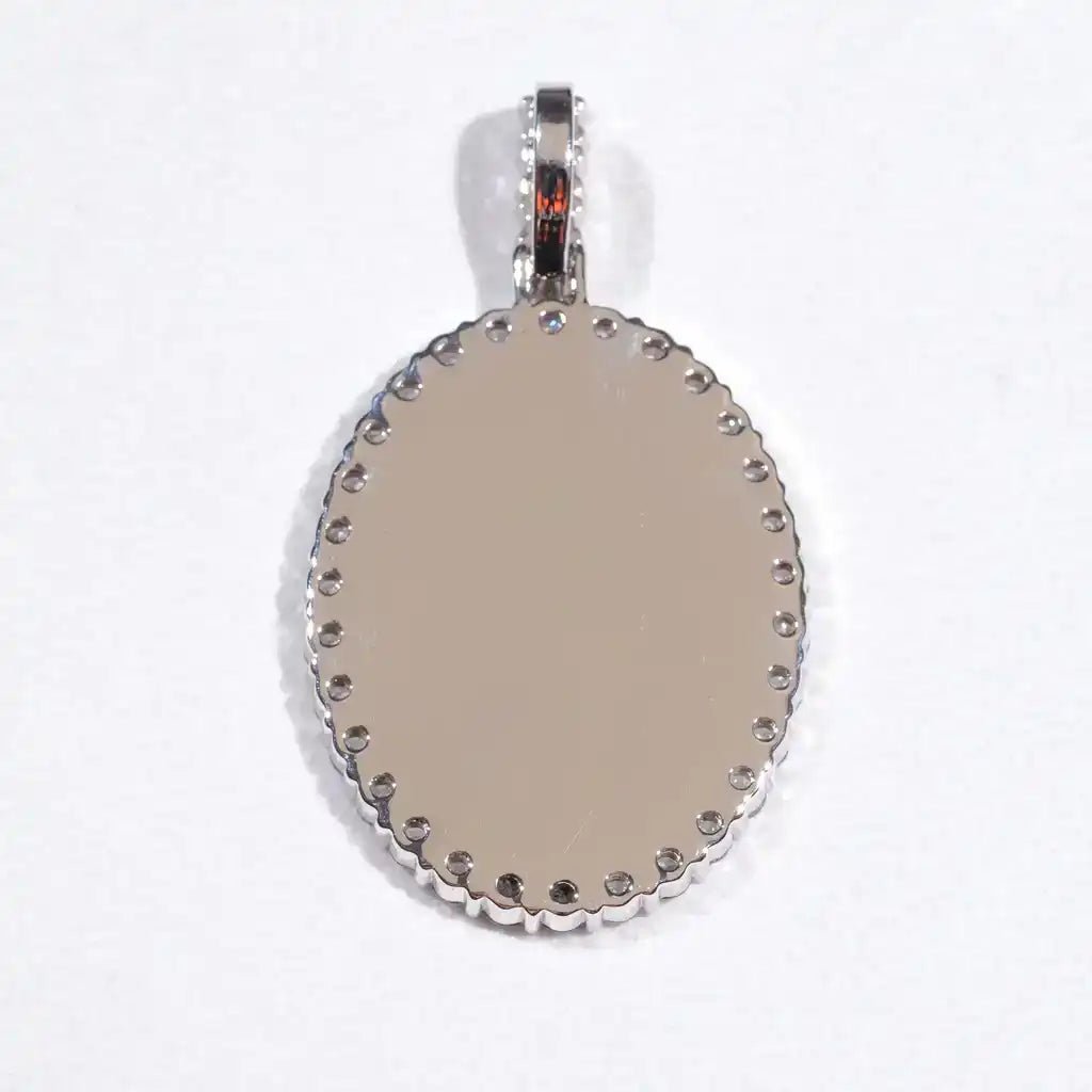 3D OVAL CUSTOM PICTURE PENDANT - TONGSHOP