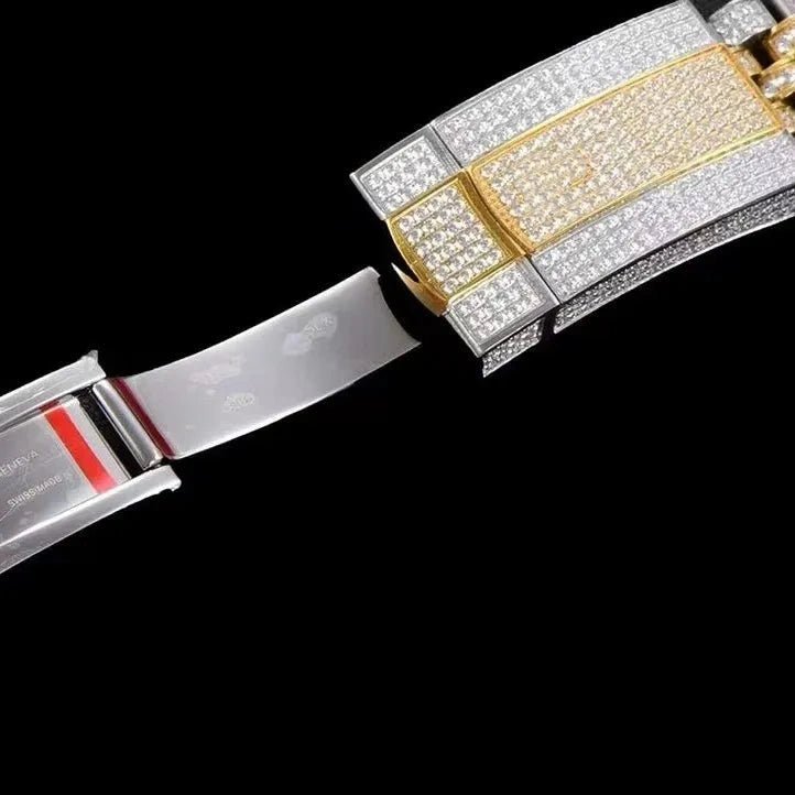 41mm VVS Moissanite Iced - Out Watch - TONGSHOP / Style:White Gold / WATCH