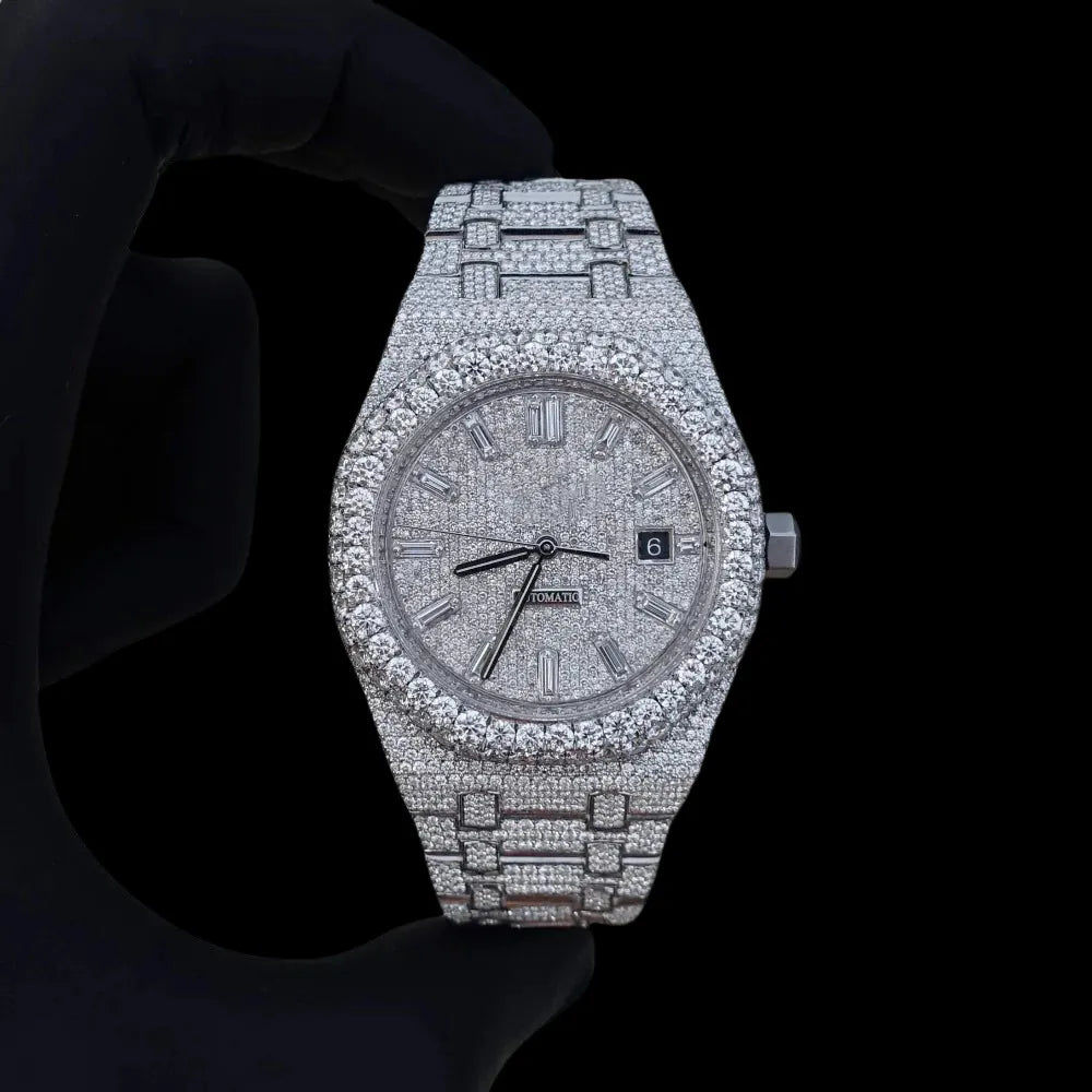 42mm Full Ice Octagon Watch Era® 316 - TONGSHOP / WATCH /