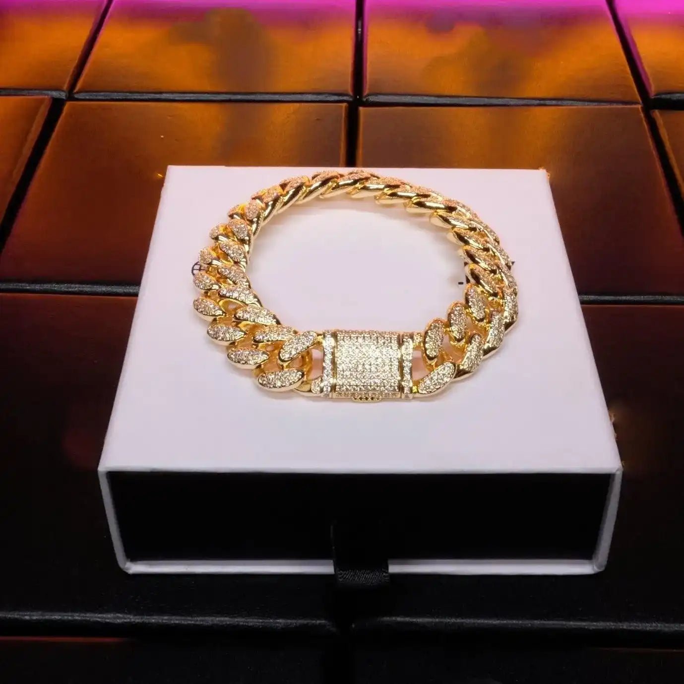 Classic Miami Cuban Link Bracelet - 13mm - TONGSHOP / instagram / recommend