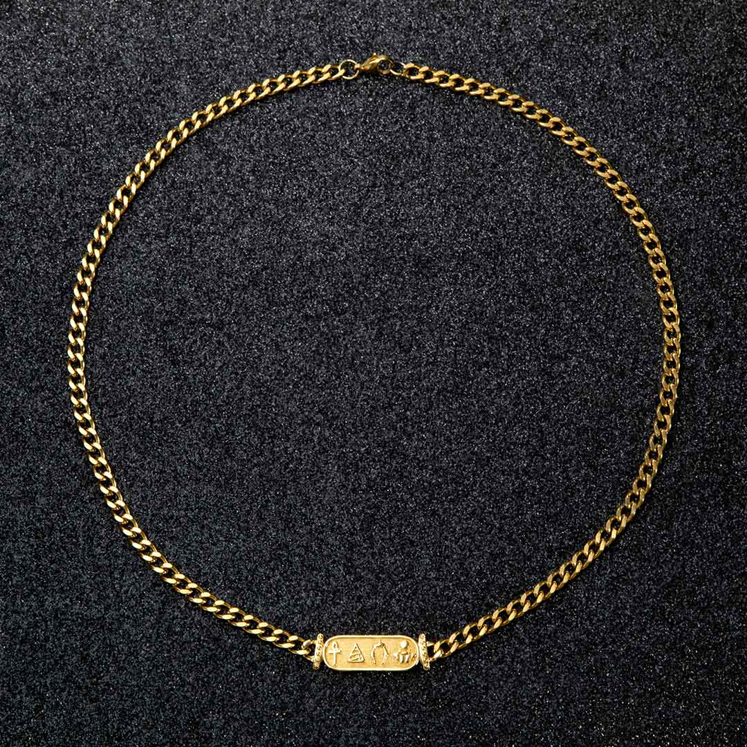 5mm Egyptian Cuban Necklace - TONGSHOP