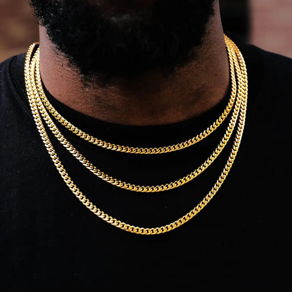 Miami Cuban Link Chain - 5mm - TONGSHOP / 5mm Miami Cuban Link Chain