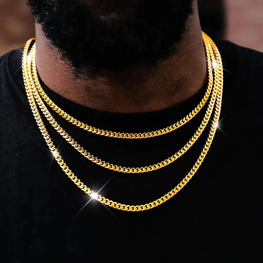 Miami Cuban Link Chain - 5mm - TONGSHOP / 5mm Miami Cuban Link Chain