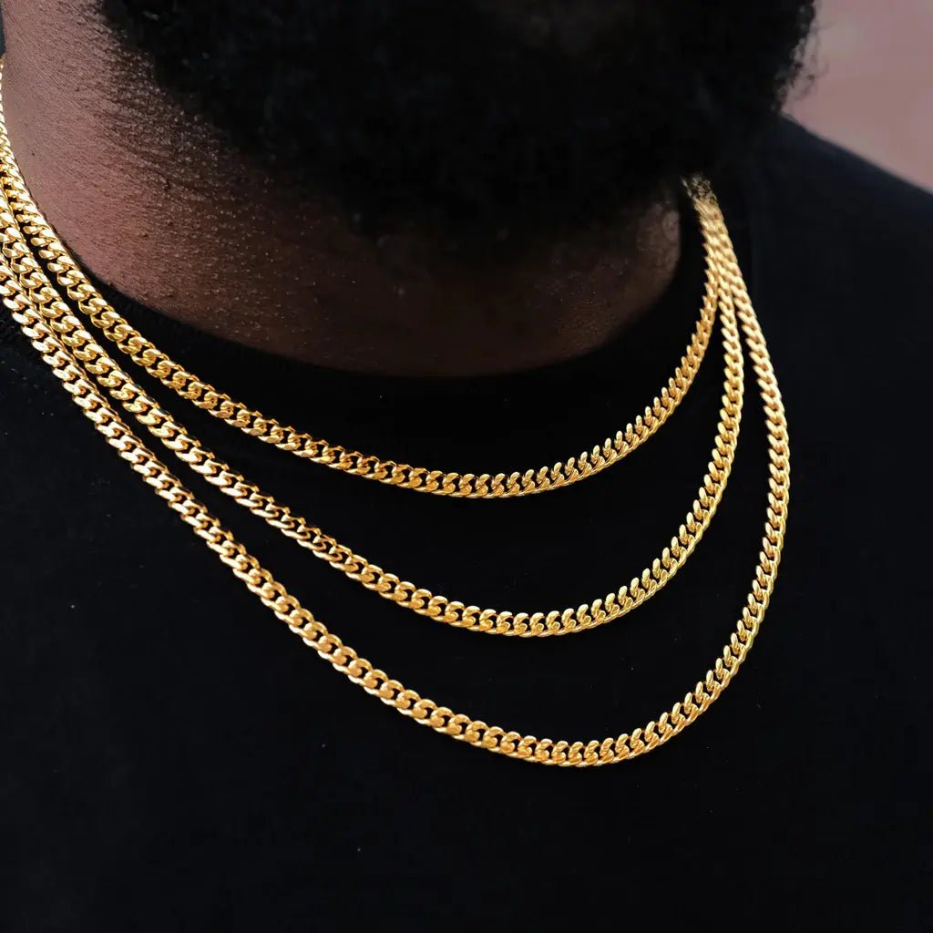 Miami Cuban Link Chain - 5mm - TONGSHOP / 5mm Miami Cuban Link Chain