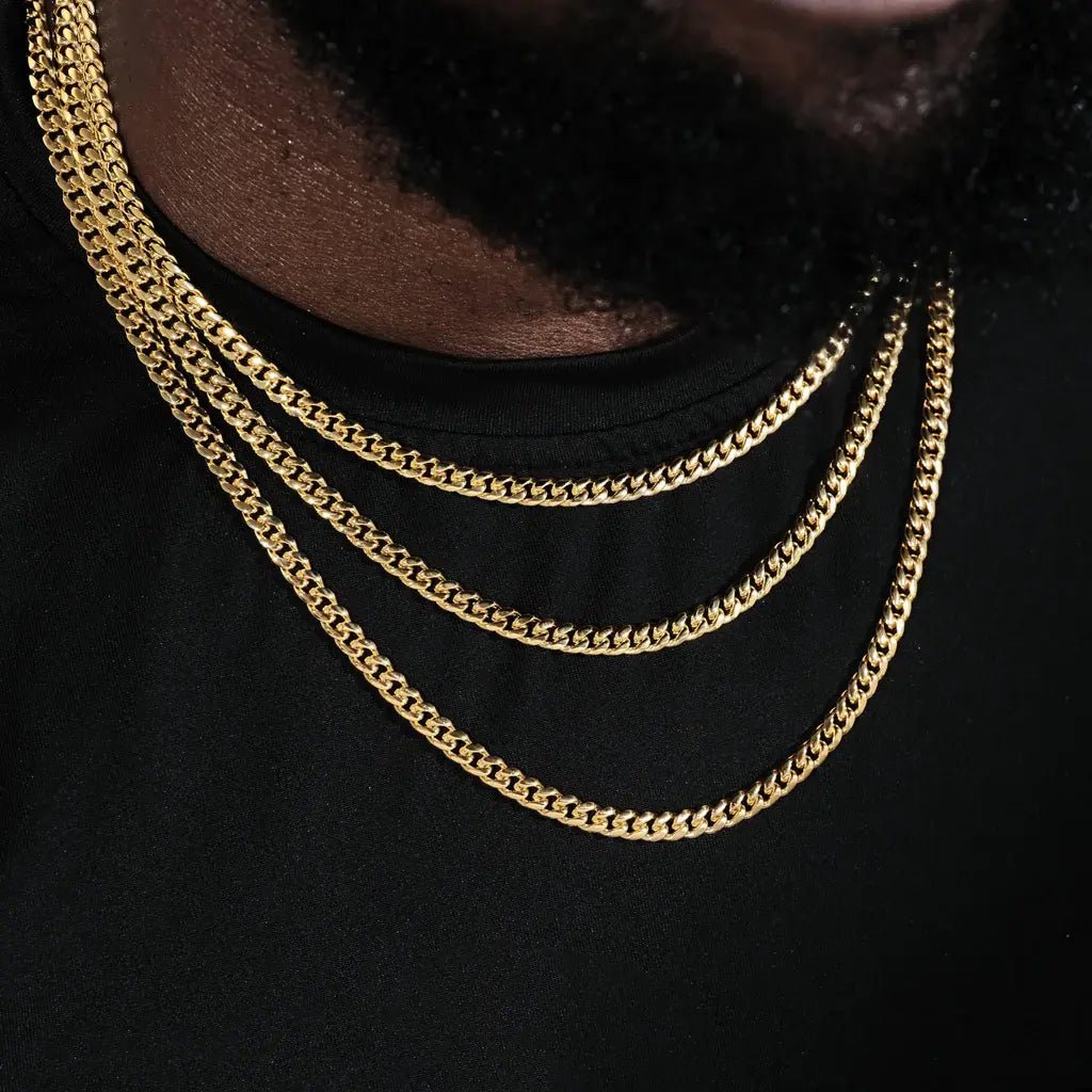 Miami Cuban Link Chain - 5mm - TONGSHOP / 5mm Miami Cuban Link Chain