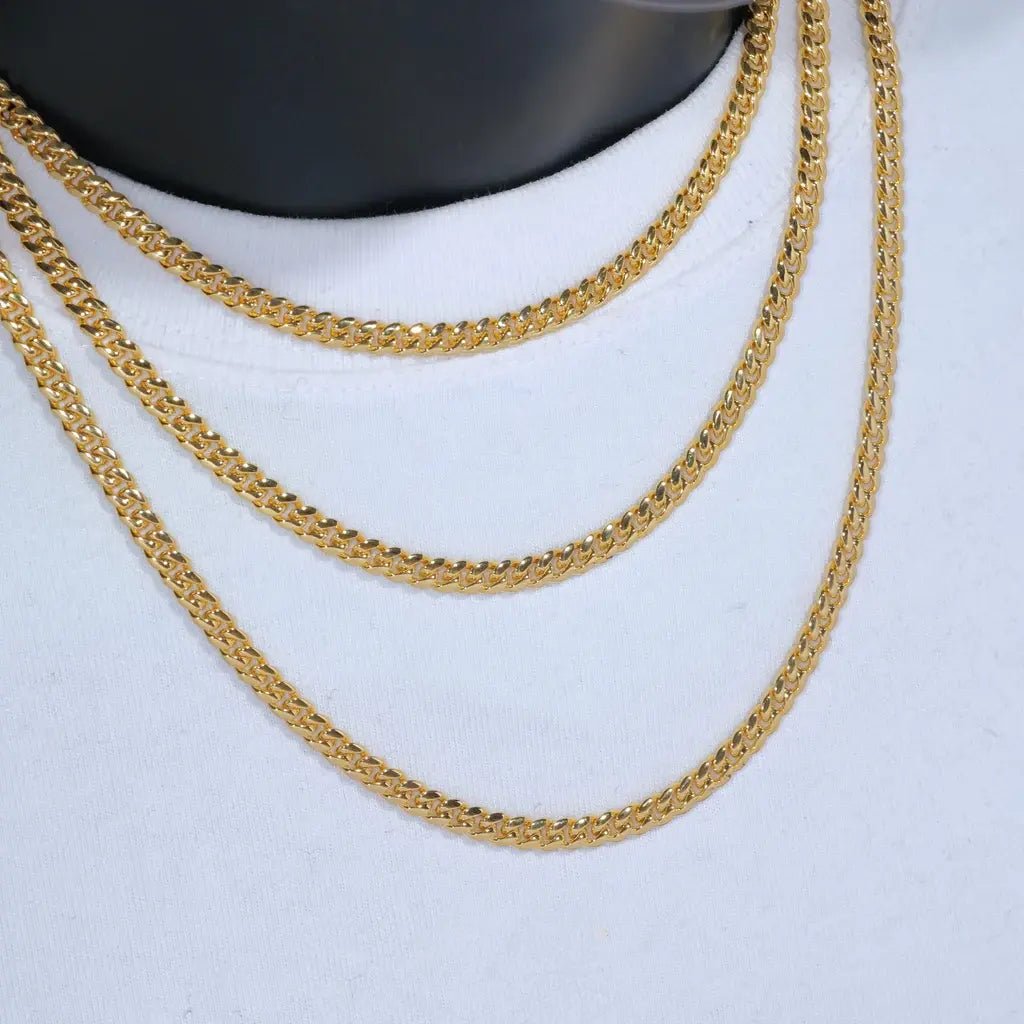 Miami Cuban Link Chain - 5mm - TONGSHOP / 5mm Miami Cuban Link Chain