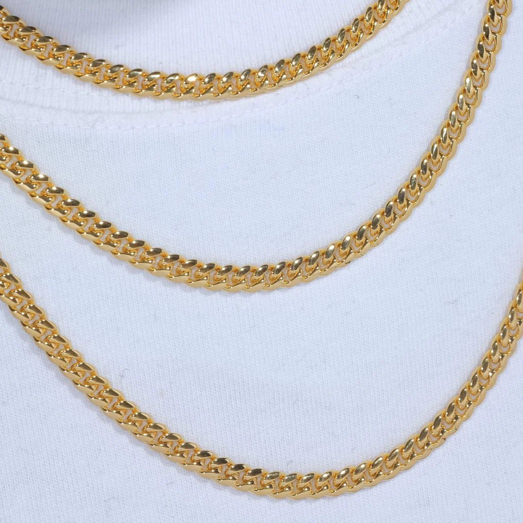 Miami Cuban Link Chain - 5mm - TONGSHOP / 5mm Miami Cuban Link Chain
