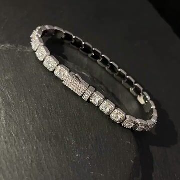 7mm Diamond Rock Candy Bracelet - TONGSHOP