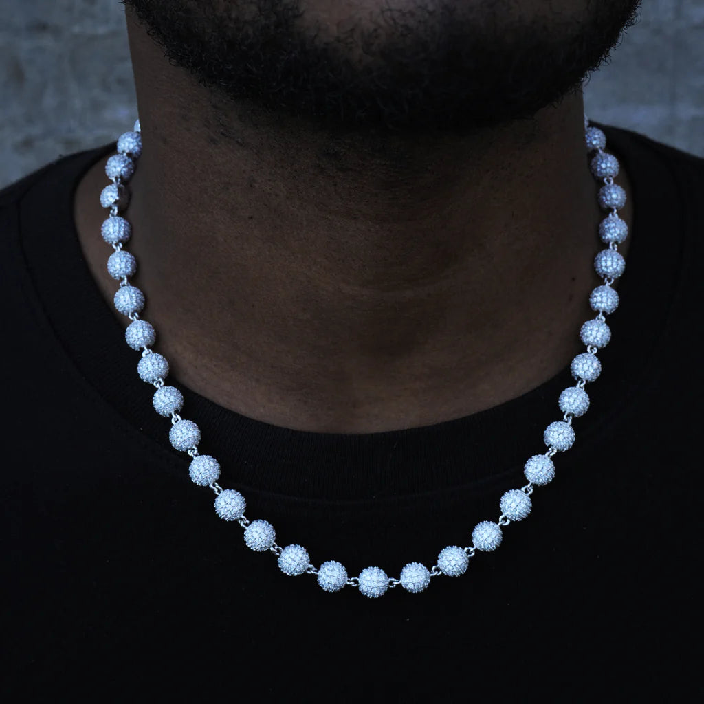 8mm Iced Beads Chain