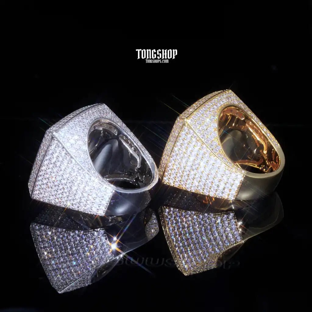 CUSTOM 3D PICTURE ICED RING - TONGSHOP / /