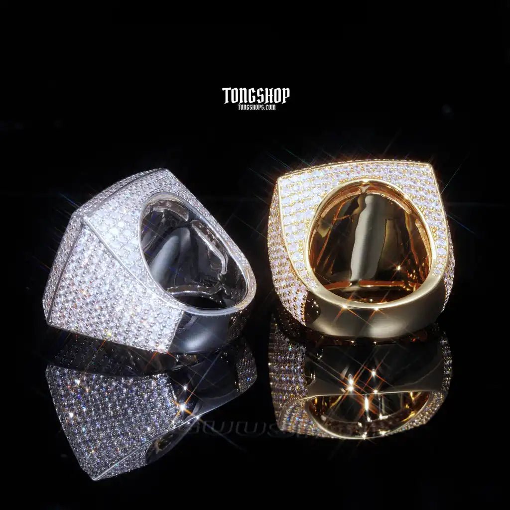 CUSTOM 3D PICTURE ICED RING - TONGSHOP / /