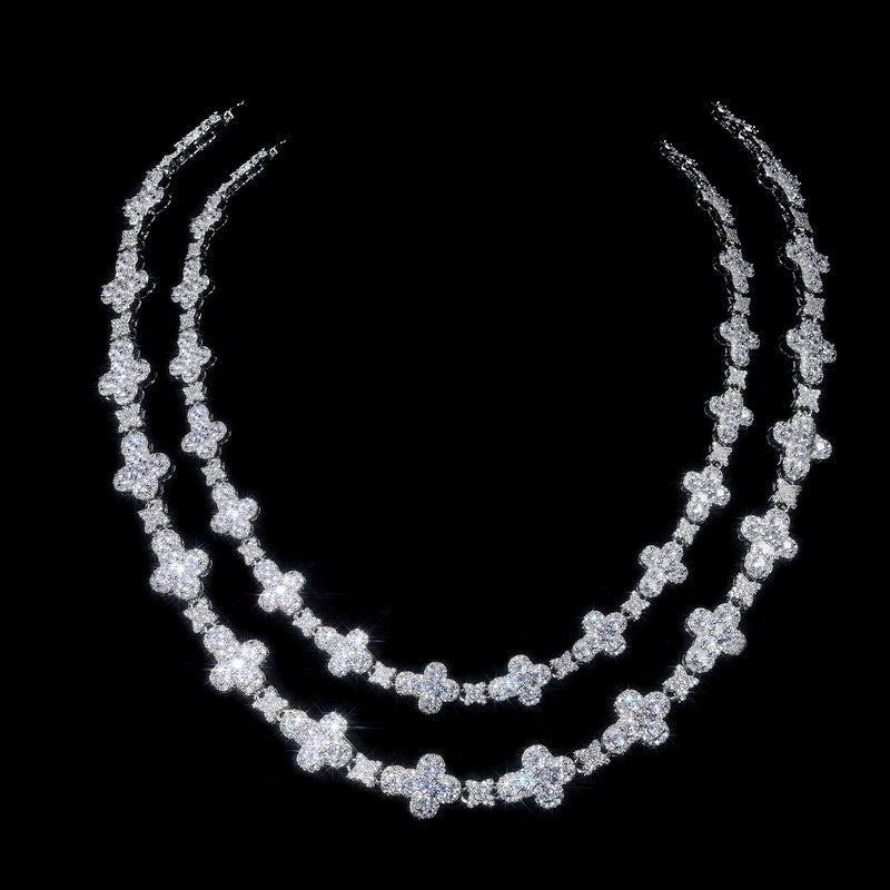 Cross Star Necklace Bundle - 15mm - TONGSHOP / Length:16 / Length:18