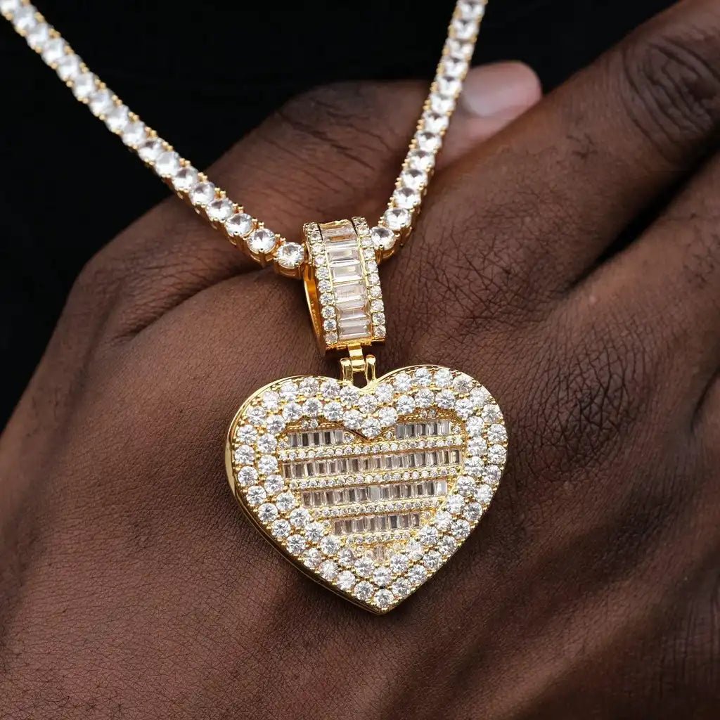 Custom 3D Picture Love Flip Pendant Style - TONGSHOP / /