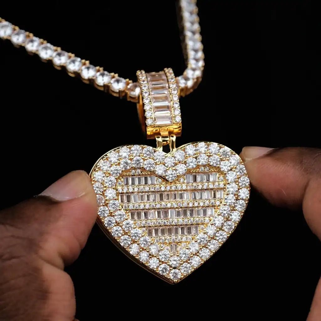 Custom 3D Picture Love Flip Pendant Style - TONGSHOP / /