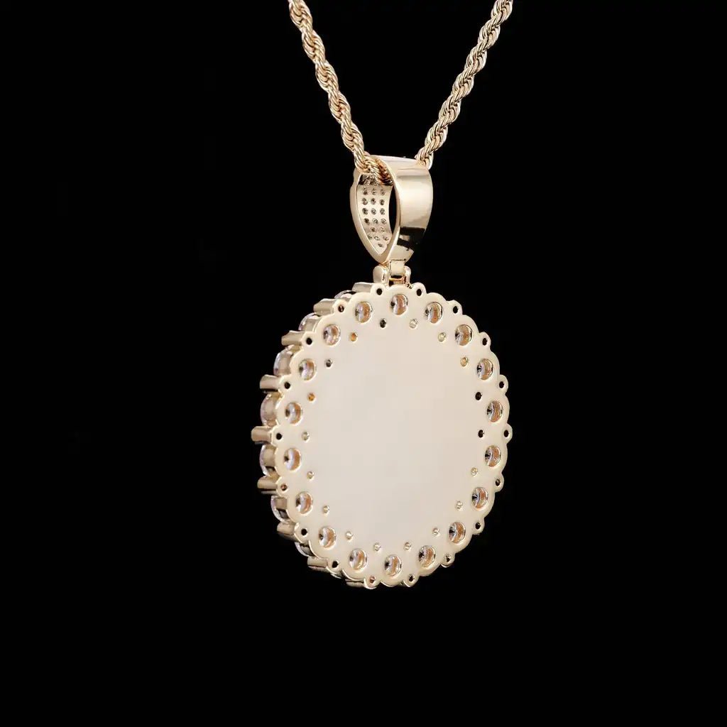 Custom 3D Picture Round Inlaid Pendant STYLE - TONGSHOP / /