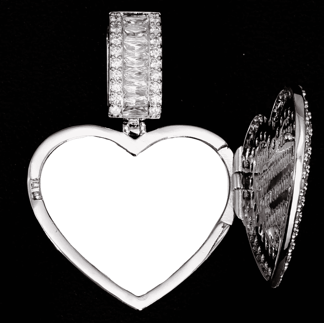 Custom 3D Picture Love Flip Pendant Style - TONGSHOP / /