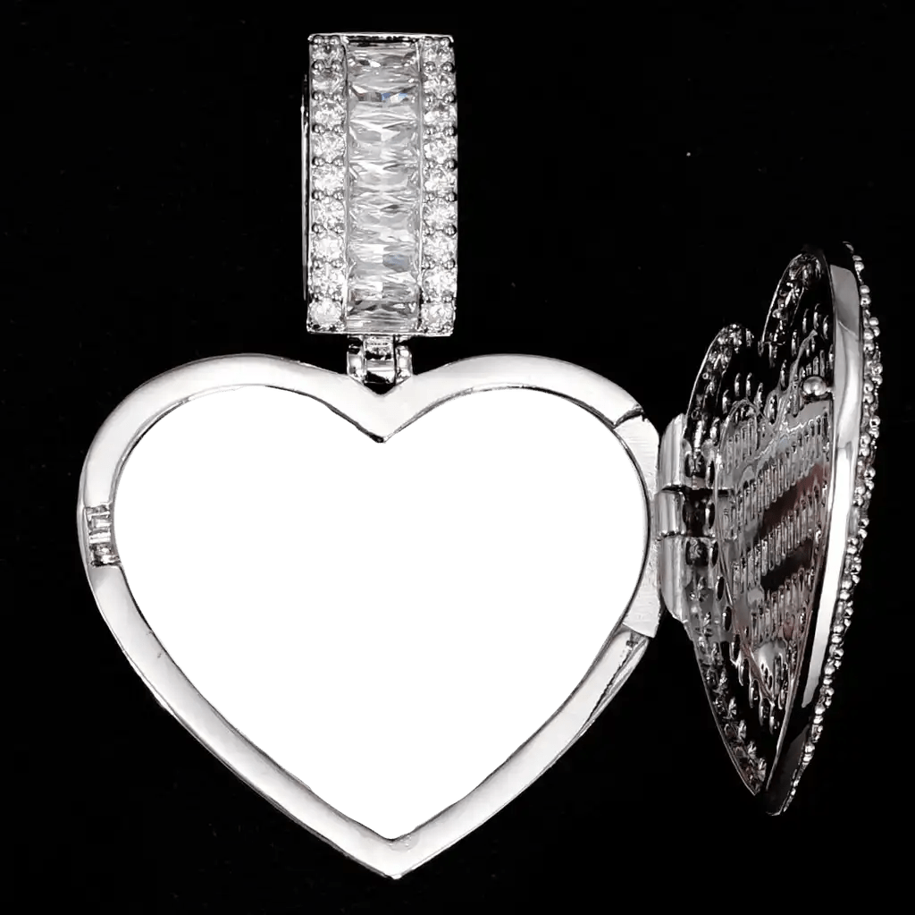 Custom 3D Picture Love Flip Pendant Style - TONGSHOP / /