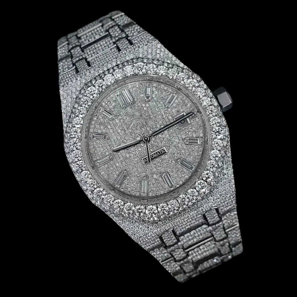 42mm Full Ice Octagon Watch Era® 316 - TONGSHOP / WATCH /