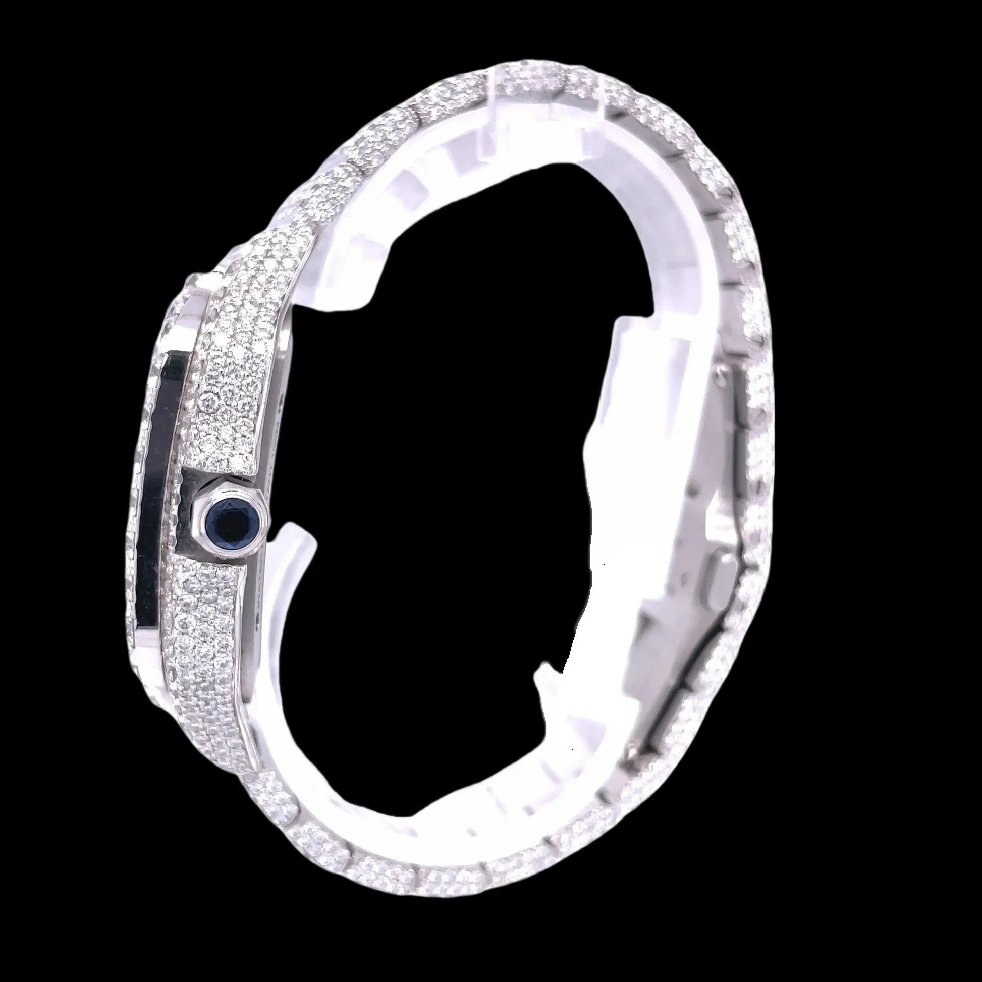 42MM Fully Iced Square Skeleton Watch Era®316 - TONGSHOP / WATCH /