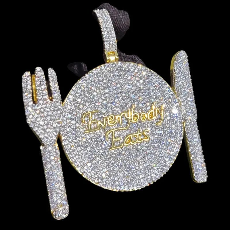 Dinner Plate Pendant - 65 mm - TONGSHOP / Length:16 / Length:18