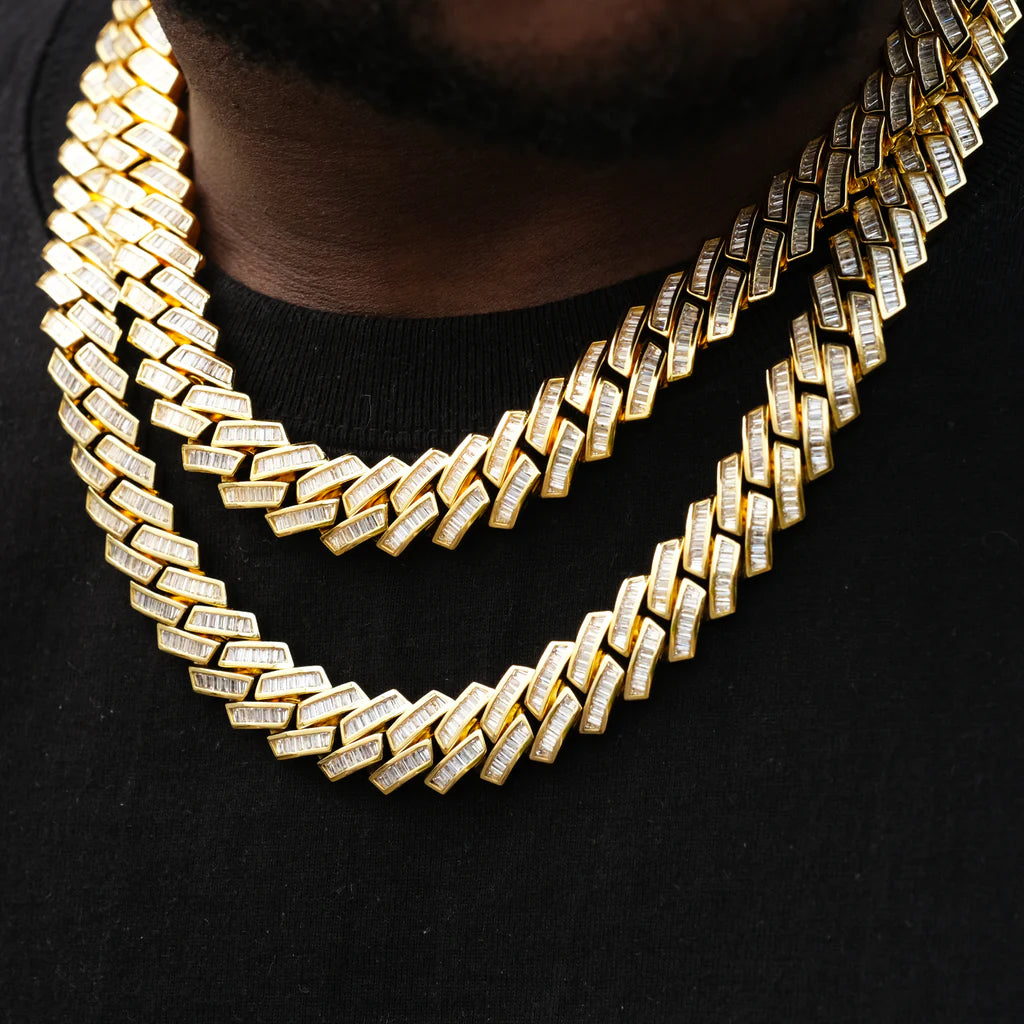 14MM Baguette Kanalo Aro Kuba Koliero