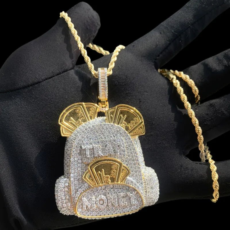 Ice Backpack Pendant - 50mm - TONGSHOP / Length:16 / Length:18